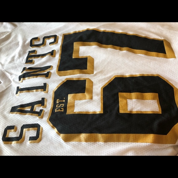 Victoria Secret Pink NFL Official Saints Jersey - Picture 5 of 6